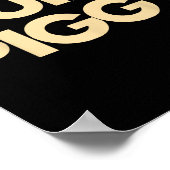 Leise Ggy Poster (Ecke)