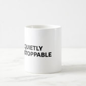 Leise unaufhaltsam kaffeetasse (Mittel)