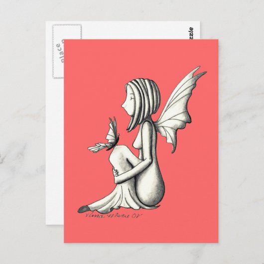 leise Unterhaltung Postkarte (Vorne/Hinten)