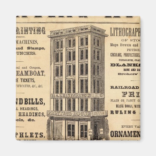 Leisenrings Druckhaus Magnet (Vorne)