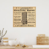 Leisenrings Druckhaus Poster (Küche)