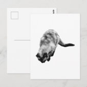Leises Flüstern, Fröhliche Notiz Postkarte (Vorne/Hinten)