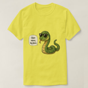 Leises Vorgehen, Große Pläne Snake T-Shirt