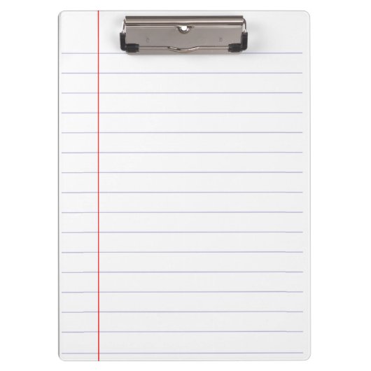 Leiste Notebook-Zwischenablage Klemmbrett (Vorderseite)