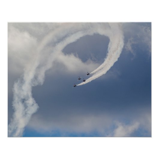 Leistung der Luftanzeige Poster (Vorderseite)