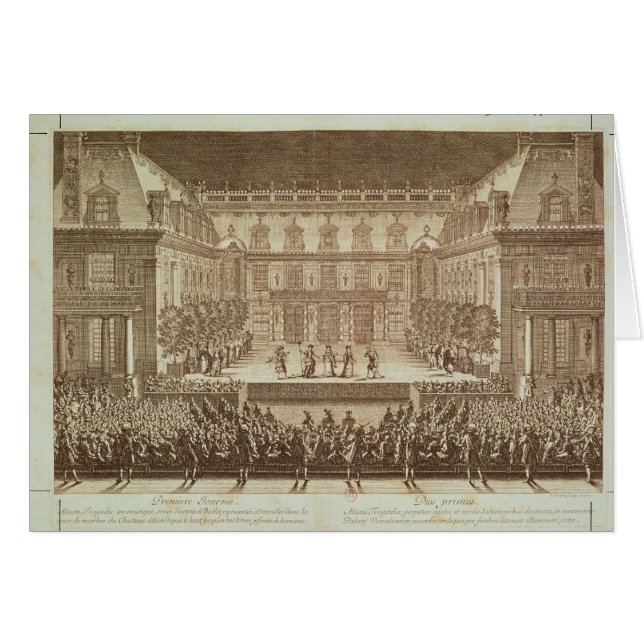 Leistung der Oper 'Alceste (Vorderseite (Horizontal))
