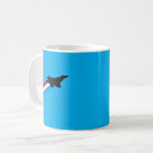 Leistung des F-22 Raptor-Kampfjets Kaffeetasse (Vorderseite Links)