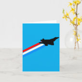 Leistung des F-22 Raptor-Kampfjets Karte (Gelbe Blume)
