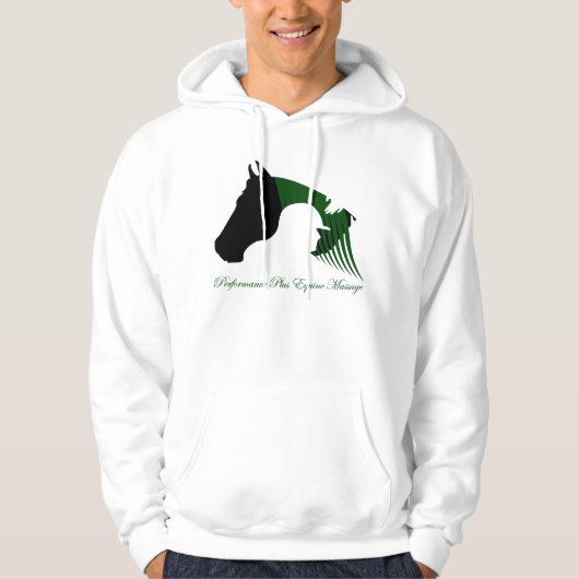 Leistung plus pferdeartigen MassageHoodie Hoodie (Vorderseite)