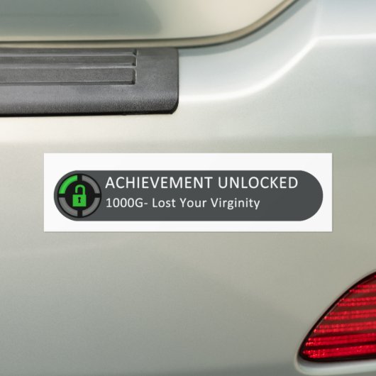 Leistung setzte verlorene Jungfräulichkeit frei Autoaufkleber (Auf Auto)