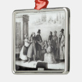 Leistung von 'Le Pere Goriot' Ornament Aus Metall (Links)