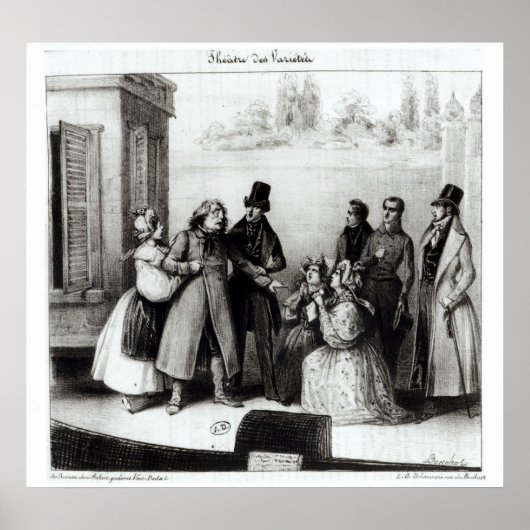 Leistung von 'Le Pere Goriot' Poster (Vorne)