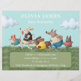 Leistungen der Verkaufsförderung für Haustiere zu Flyer