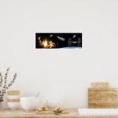 Leistungen des Shuttle-Programms Poster (Küche)