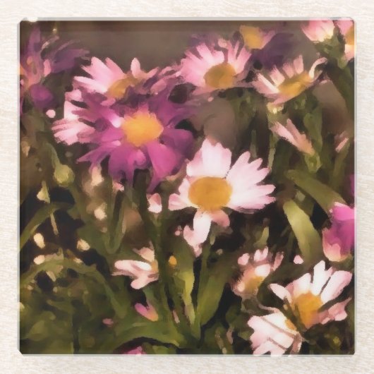 Leistungen für meine Freunde Glasuntersetzer (Vorderseite)