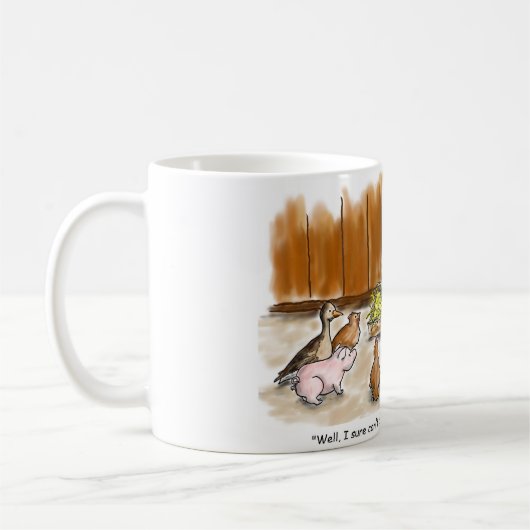 Leistungs-Angst Kaffeetasse (Links)