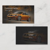 Leistungs-Auto-Verkaufs-und Visitenkarte (Vorne/Hinten)