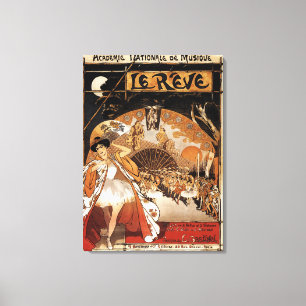 Leistungs-Opernhaus Le Reve Ballet Leinwanddruck