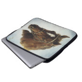 Leistungs-Pferdelaptop-Hülse Laptopschutzhülle (Vorne Knopf)