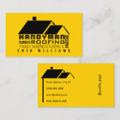 Leistungsabdeckung im Haus Visitenkarte (Vorne/Hinten)