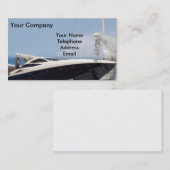 Leistungsfähiges Geschwindigkeits-Boot Visitenkarte (Vorne/Hinten)