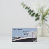 Leistungsfähiges Geschwindigkeits-Boot Visitenkarte (Stehend Vorderseite)
