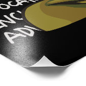 Leistungsstarke Afro Art über Equity und Inklusion Fotodruck (Ecke)