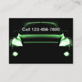 Leistungsstarke Auto-Reparaturkarte Visitenkarte (Rückseite)