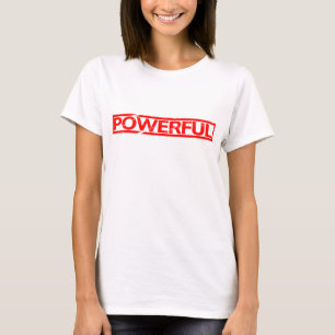 Leistungsstarke Briefmarke T-Shirt