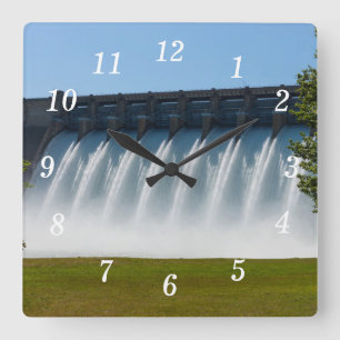 Leistungsstarke Dam-Wand-Uhr Quadratische Wanduhr