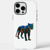 Leistungsstarke Panther Art Case-Mate iPhone Hülle (Rückseite)