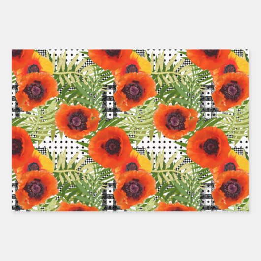 Leistungsstarke Pflückpapierblätter Geschenkpapier Set (Vorderseite 2)