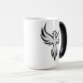 Leistungsstarke Phoenix steigende Keramik Tasse (VorderseiteRechts)