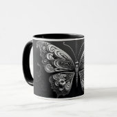 Leistungsstarke Schmetterlingsdesign Keramik-Tasse Tasse (Vorderseite Links)