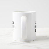 Leistungsstarke Tasse für Fitness oder Arbeitsziel (Rückseite)