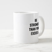 Leistungsstarke Tasse für Fitness oder Arbeitsziel (Vorderseite Rechts)