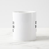 Leistungsstarke Tasse für Fitness oder Arbeitsziel (Vorderseite)