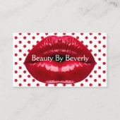 Leistungsstarke Visitenkarten für Schönheit Visitenkarte (Vorderseite)