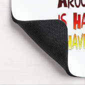 Leistungsstarke Willkommensbotschaft: Ein Motivier Mousepad (Ecke)