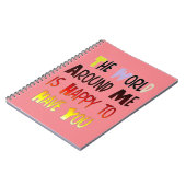 Leistungsstarke Willkommensbotschaft: Ein Motivier Notizblock (Linke Seite)