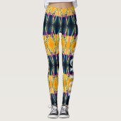 Leistungsstarker Gymnast Leggings (Vorderseite)