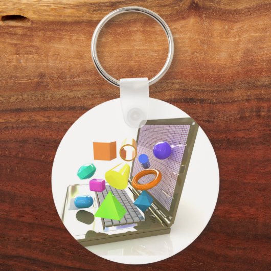 Leistungsstarker Notebook-Schlüsselanhänger Schlüsselanhänger (Vorderseite)