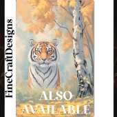 Leistungsstarker Regal Tiger, intensiver Blick CB3 Seidenpapier