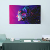Leistungsstarker Roboter Banner (Messeveranstaltung)