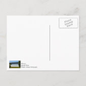 Leistungsstarker Tischgestein Postkarte (Rückseite)