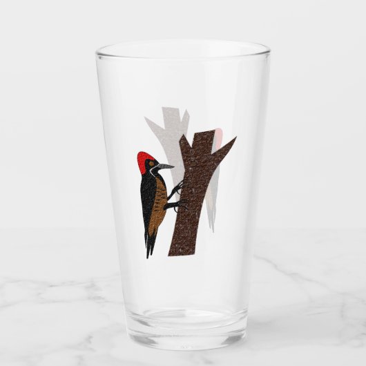 Leistungsstarker Woodpecker Glas (Vorderseite)