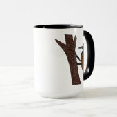 Leistungsstarker Woodpecker Tasse (VorderseiteRechts)