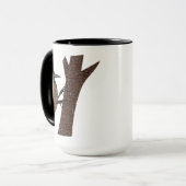 Leistungsstarker Woodpecker Tasse (Vorderseite Links)