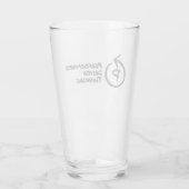 Leistungsstarkes Denken Glas (Rückseite)