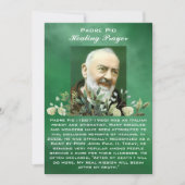 Leistungsstarkes Gebet für die Kranke-Heilkarte (Vorderseite)